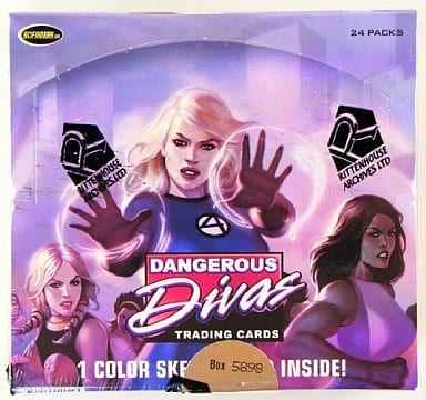 駿河屋 中古 Box Marvel Dangerous Divas マーベル コミックス 女性キャラクター ヒロイン トレーディングカード Tcg