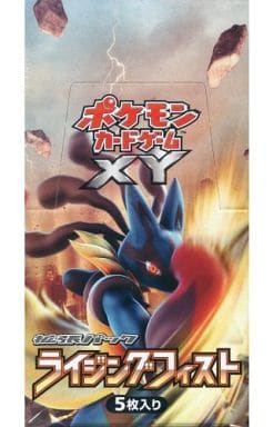 駿河屋 新品 中古 Box ポケモンカードゲーム Xy 拡張パック ライジングフィスト ポケモンカードゲーム