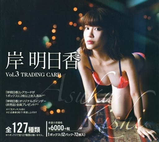激安】 「岸明日香Vol.5」トレーディングカード クリスマスボックス