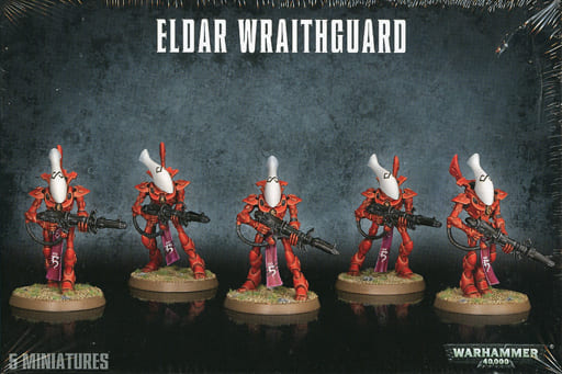 駿河屋 新品 中古 エルダー レイスガード ウォーハンマー40 000 エルダー Eldar Wraithguard 46 13 ミニチュアゲーム