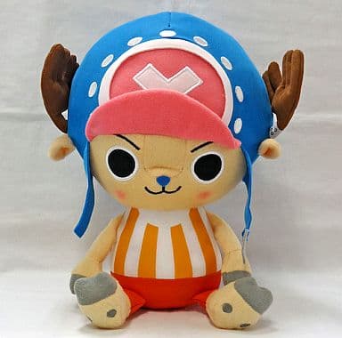 駿河屋 中古 トニートニー チョッパー スーパーdxチョッパーぬいぐるみ 新世界編 ワンピース ぬいぐるみ