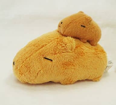 駿河屋 -<中古>カピバラさん&仔カピ(睡眠) のんびりカピバラさん
