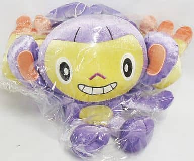 駿河屋 中古 エテボース スーパーdxコロっとまんまるぬいぐるみ エイパム進化コレクション ポケットモンスター ダイヤモンド パール ぬいぐるみ