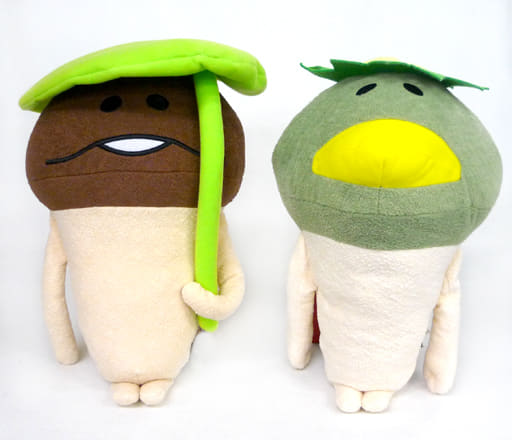 駿河屋 -<中古>全2種セット 雨のBIGぬいぐるみ 「おさわり探偵なめこ