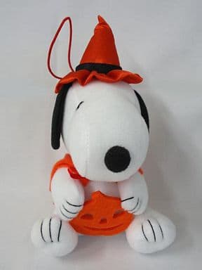 駿河屋 中古 スヌーピー カボチャ アクセサリーチャーム ぬいぐるみ ミスドハロウィーンボックス Snoopy ぬいぐるみ