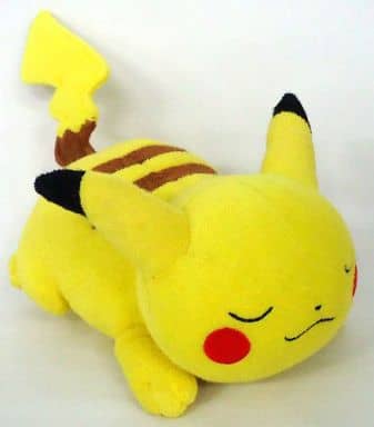 駿河屋 -<中古>ぬいぐるみ ピカチュウ(寝そべり) 【ポケットモンスター ...