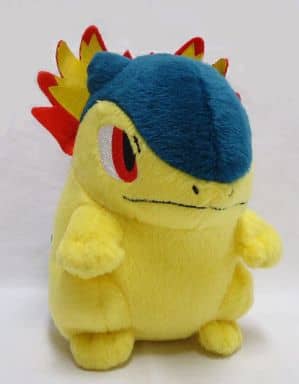 駿河屋 中古 バクフーン コロっとまんまるぬいぐるみ チコリータ ワニノコ ヒノアラシ進化ver ポケットモンスター ダイヤモンド パール ぬいぐるみ