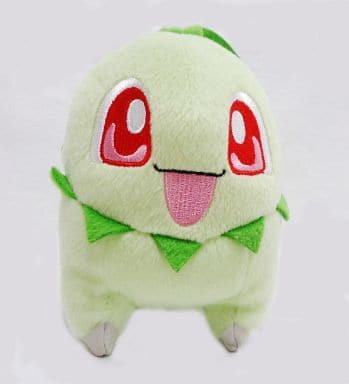 駿河屋 中古 チコリータ コロっとまんまるぬいぐるみ チコリータ ワニノコ ヒノアラシ進化ver ポケットモンスター ダイヤモンド パール ぬいぐるみ
