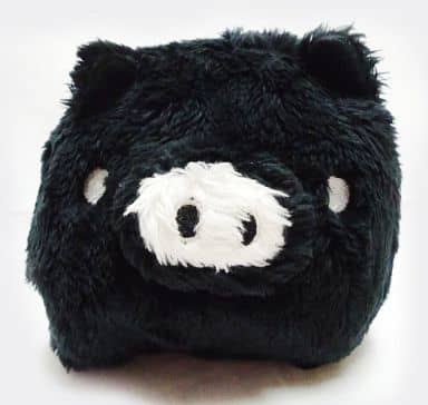 駿河屋 -<中古>モノクロブー(黒) くったりぬいぐるみ(小) 「モノクロ 駿河屋 -<中古>モノクロブー(黒) くったりぬいぐるみ(小) 「モノクロ