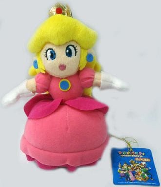 駿河屋 -<中古>ピーチ(S) ぬいぐるみ 「マリオパーティ」 (ぬいぐるみ)
