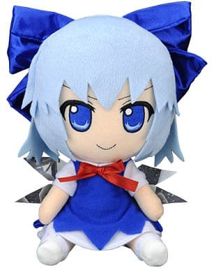 駿河屋 中古 チルノ ねんどろいどぷらす ぬいぐるみシリーズ43 東方project ぬいぐるみ