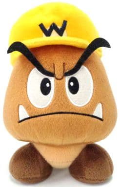 駿河屋 -<中古>クリボー(ワリオ) クリボー&キノコぬいぐるみ