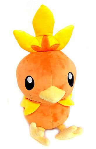 駿河屋 中古 等身大アチャモ おすわりver ぬいぐるみ ポケットモンスター ポケモンセンター限定 ぬいぐるみ