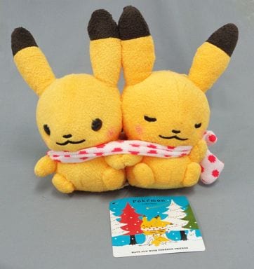 駿河屋 -<中古>ピカチュウペアぬいぐるみ 「ポケットモンスター Pok