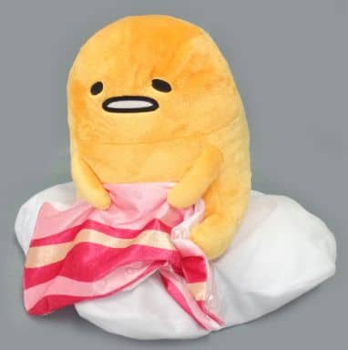 駿河屋 -<中古>ぐでたま(座り) ベーコンお布団BIGぬいぐるみ 「ぐで