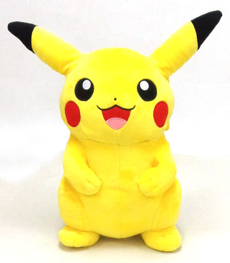 駿河屋 中古 タグ有 美品 ピカチュウ 等身大ぬいぐるみ ポケットモンスター ホケモンセンター限定 ぬいぐるみ