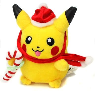 駿河屋 -<中古>ピカチュウ クリスマスぬいぐるみ 「ポケットモンスター