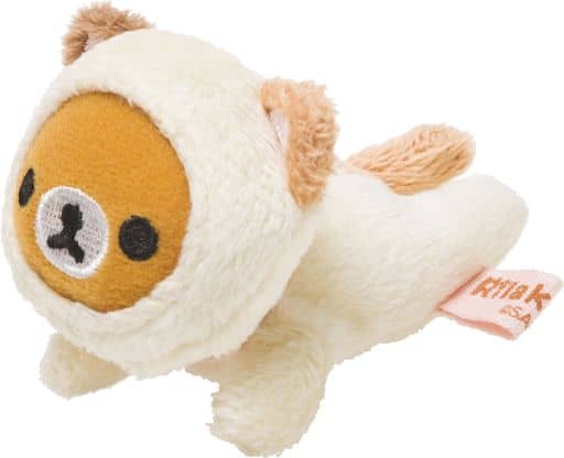 駿河屋 新品 中古 リラックマ 三毛猫 てのりぬいぐるみ もっと ネコテーマ リラックマ ぬいぐるみ