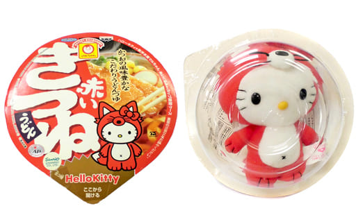 駿河屋 -<中古>キティ(赤いきつね) ハローキティ+東洋水産マルちゃん