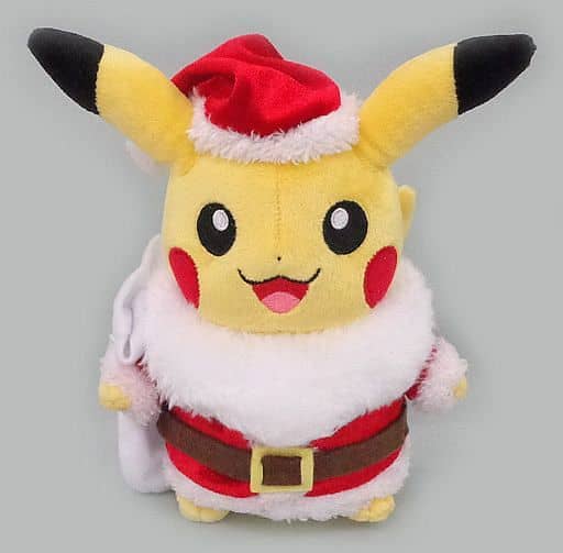 駿河屋 中古 ピカチュウ サンタ ぬいぐるみ クリスマス14 ポケットモンスター ポケモンセンター限定 ぬいぐるみ