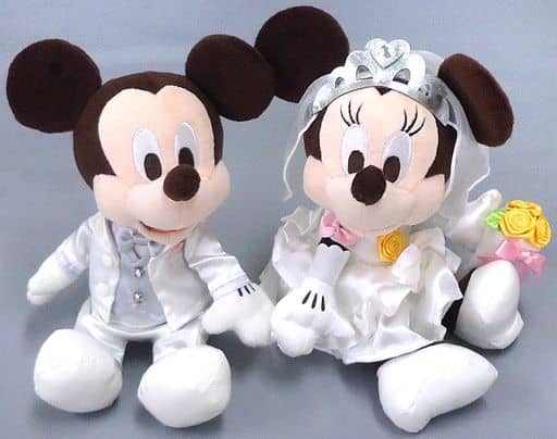 駿河屋 中古 ミッキー ミニー ウェディング ペアぬいぐるみ ディズニー 東京ディズニーリゾート限定 ぬいぐるみ 駿河屋 中古 ミッキー ミニー ウェディング ペアぬいぐるみ ディズニー 東京ディズニーリゾート限定 ぬいぐるみ
