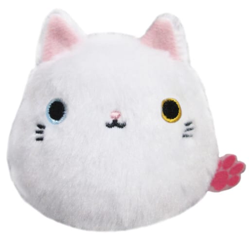 駿河屋 -<新品/中古>ねこだんご(オッドアイ) ぬいぐるみ 「ねこだんご