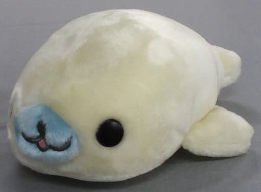 駿河屋 -<中古>しろゴマ ボアぬいぐるみ 「まめゴマ」(ぬいぐるみ)