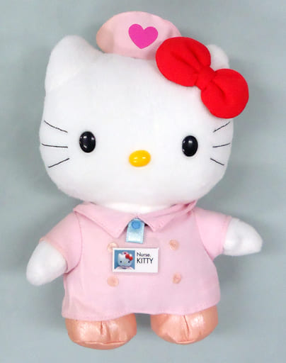 キティ(ナース) ぬいぐるみ(S) 「ハローキティ」 キティ(ナース) ぬいぐるみ(S) 「ハローキティ」