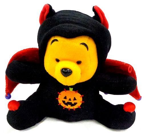 駿河屋 -<中古>ぬいぐるみ プーさん(コウモリ/ハロウィンver) 【くまの