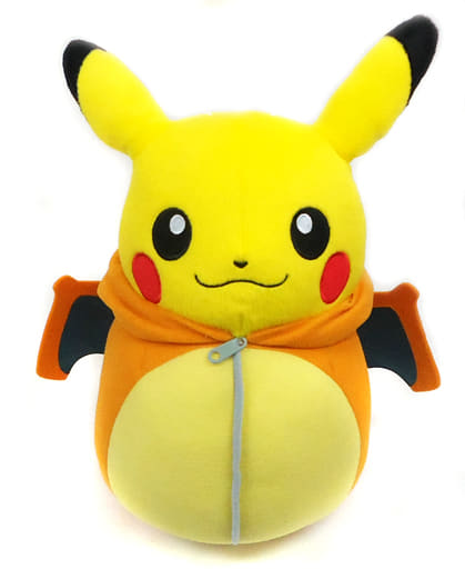 駿河屋 中古 ピカチュウ ピカチュウねぶくろコレクション でっかいぬいぐるみ リザードン ポケットモンスターxy Z ぬいぐるみ
