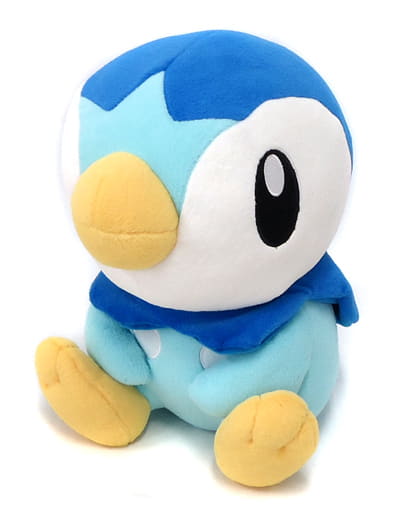 駿河屋 中古 ポッチャマ ぬいぐるみ がんばれ ポッチャマ ポケットモンスター ダイヤモンド パール ぬいぐるみ