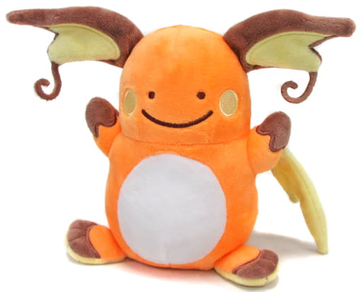 駿河屋 中古 ライチュウ へんしん メタモン ぬいぐるみ ポケットモンスター ポケモンセンター限定 ぬいぐるみ