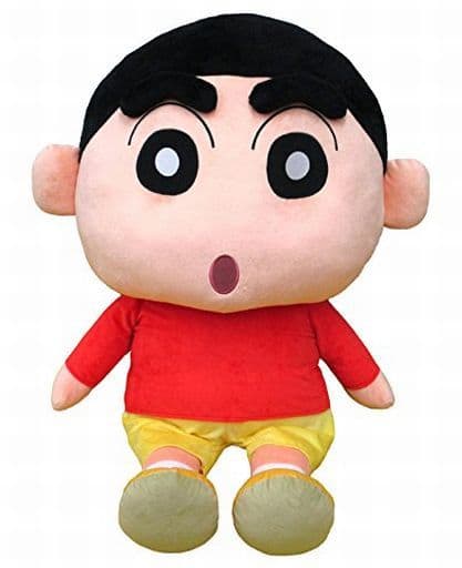 駿河屋 -<新品/中古>しんちゃん 特大サイズぬいぐるみ 「クレヨン