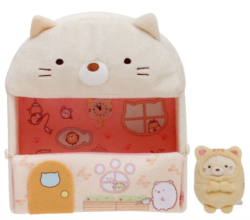 駿河屋 -<新品/中古>すみっコハウス ぬいぐるみ ぽかぽかねこびより