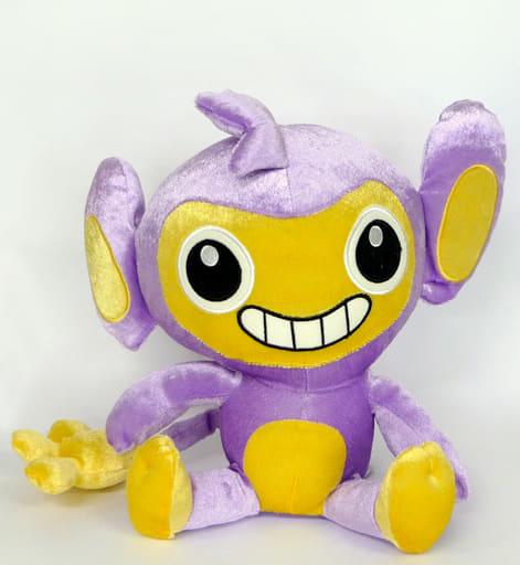 駿河屋 中古 エイパム スーパーdxコロっとまんまるぬいぐるみ エイパム進化コレクション ポケットモンスター ダイヤモンド パール ぬいぐるみ