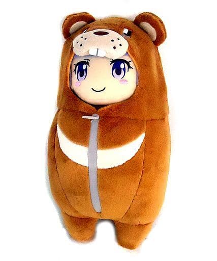 駿河屋 中古 美品 涼風青葉 ぬいぐるみ クマさん寝袋ver 一番くじ New Game Level 1 B賞 ぬいぐるみ