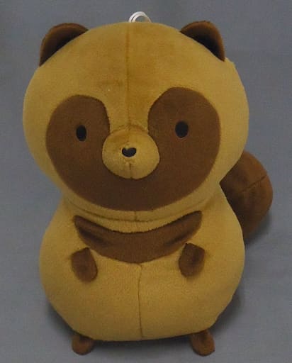 駿河屋 中古 タヌキ でっかいぬいぐるみ タヌキとキツネ ぬいぐるみ