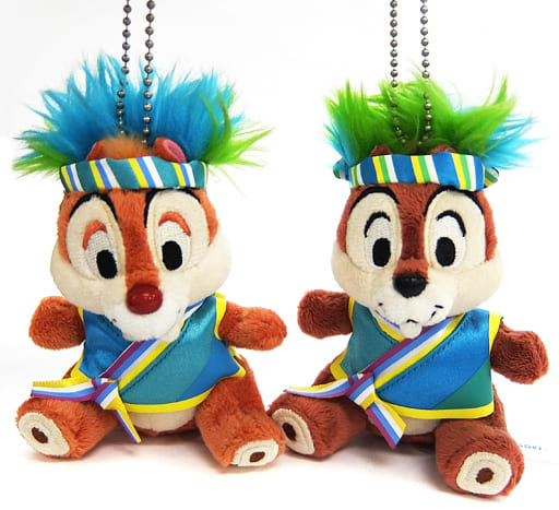 駿河屋 -<中古>チップ&デール ぬいぐるみバッジセット 「ディズニー夏