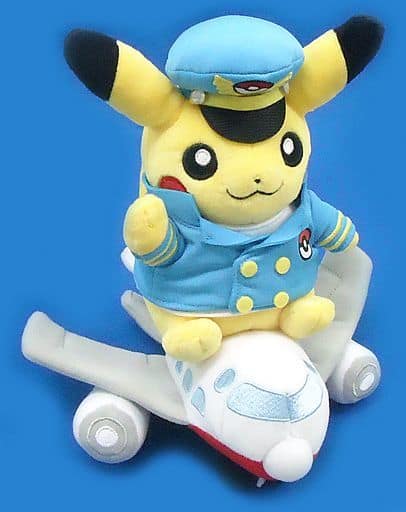 飛行機ピカチュウ ぬいぐるみ 「ポケットモンスター サン・ムーン」 ポケモンセンター限定 飛行機ピカチュウ ぬいぐるみ 「ポケットモンスター サン・ムーン」 ポケモンセンター限定