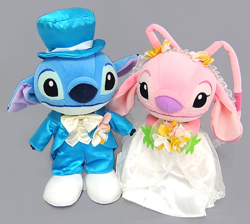 スティッチ&エンジェル ブライダルぬいぐるみM 「リロ&スティッチ」 スティッチ&エンジェル ブライダルぬいぐるみM 「リロ&スティッチ」