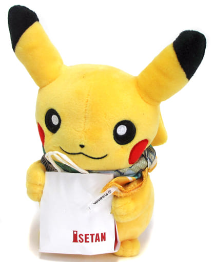 駿河屋 -<中古>ピカチュウ ISETAN IN POKEMONぬいぐるみ 「POKEMON
