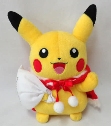 駿河屋 中古 ピカチュウ クリスマス07 ぬいぐるみ ポケットモンスター ポケモンセンター限定 ぬいぐるみ