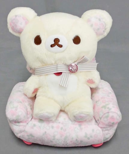 コリラックマ(花柄ソファー/ピンク) 名古屋店オープン記念ぬいぐるみ 「リラックマ」 リラックマストア名古屋店限定 コリラックマ(花柄ソファー/ピンク) 名古屋店オープン記念ぬいぐるみ 「リラックマ」 リラックマストア名古屋店限定