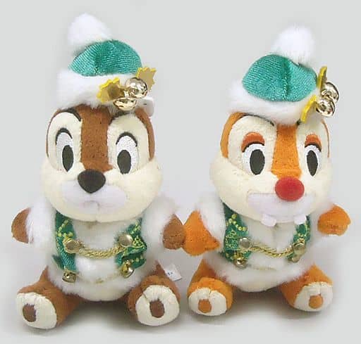 駿河屋 -<中古>チップ&デール(カラー・オブ・クリスマス) ぬいぐるみ