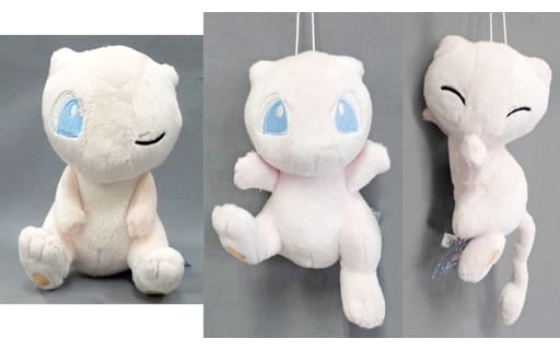 駿河屋 -<中古>全3種セット I LOVE MEW ぬいぐるみ～いろんなミュウ ...