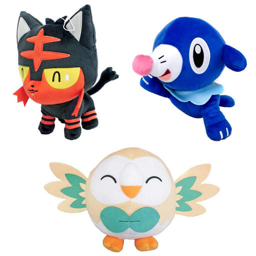 駿河屋 中古 全3種セット でっかいコロっとまんまるぬいぐるみ ニャビー アシマリ モクロー ポケットモンスター サン ムーン ぬいぐるみ 駿河屋 中古 全3種セット でっかいコロっとまんまるぬいぐるみ ニャビー アシマリ モクロー ポケットモンスター サン ムーン ぬいぐるみ