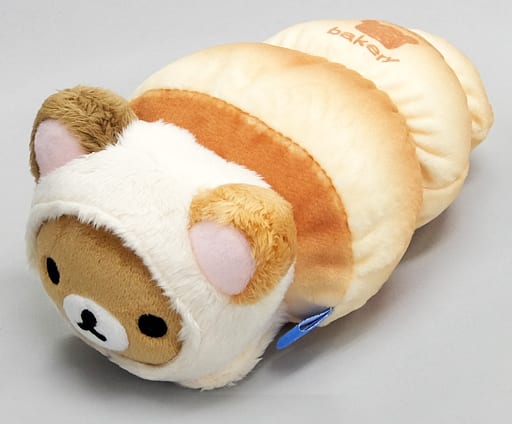 駿河屋 中古 コロネでごろごろ リラックマ パンでのんびりネコぬいぐるみ もっと のんびりネコテーマ リラックマ ローソン限定 ぬいぐるみ