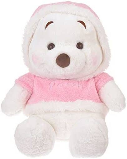 駿河屋 -<中古>プーさん(ホワイト) NEW YEAR 2018 ぬいぐるみ(L