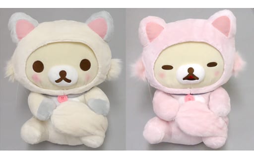 全2種セット まるまりぬいぐるみXL コリラックマキャットテーマ 「リラックマ」 全2種セット まるまりぬいぐるみXL コリラックマキャットテーマ 「リラックマ」