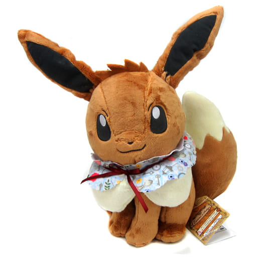 駿河屋 中古 タグ有 美品 イーブイ おすましぬいぐるみ 一番くじ Pokemon Eievui Antique A賞 ぬいぐるみ